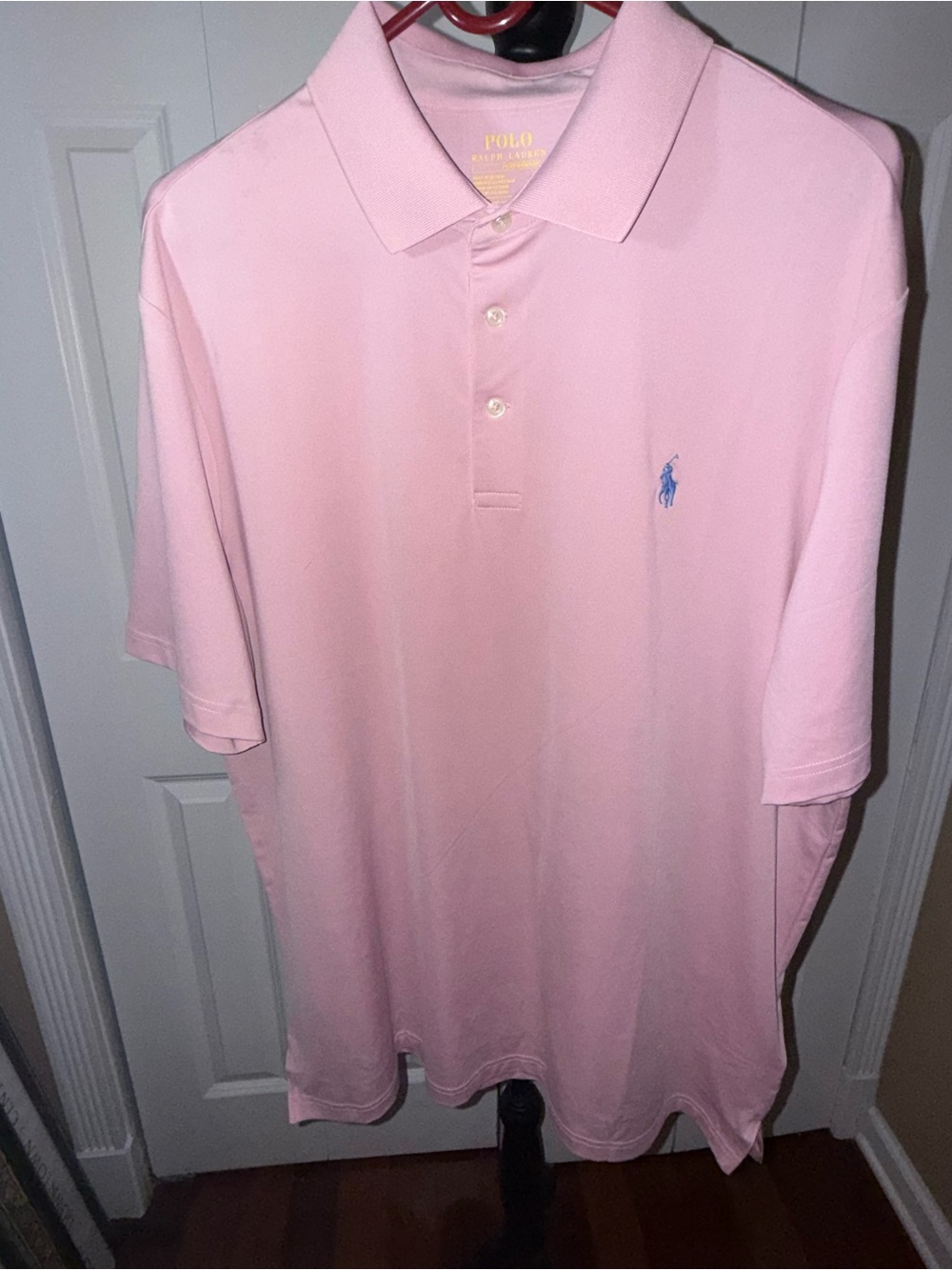 Polo by Ralph Lauren Pink Polo with Blue Pony